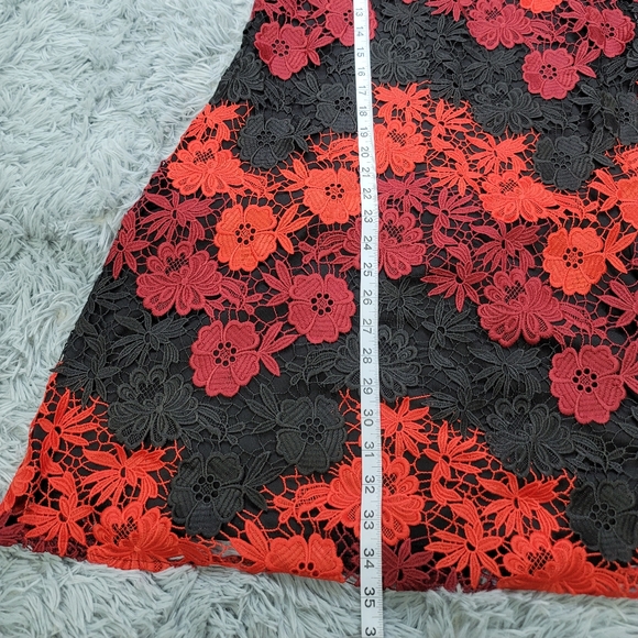 Maternity lace dress Taylor for a pean in the pod red color size M - Picture 5 of 8